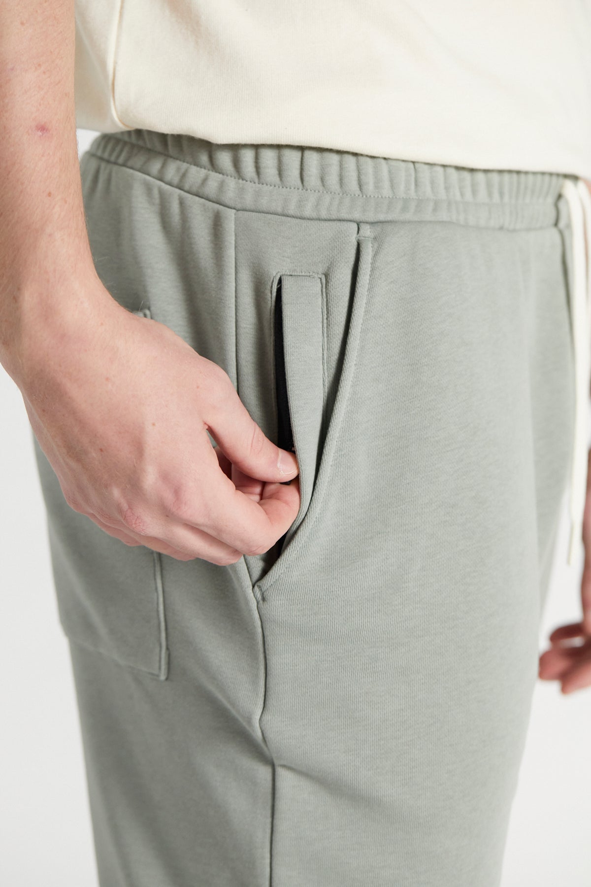 Scripture Shorts - Oyster Grey