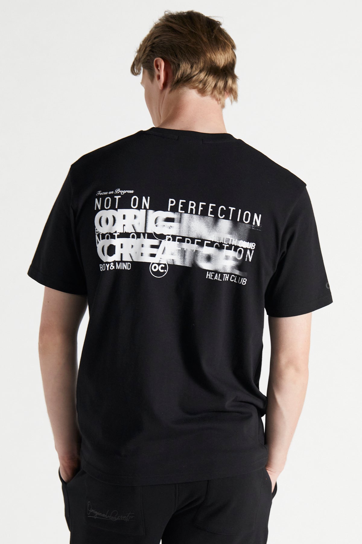 Progress T-shirt - Jet Black