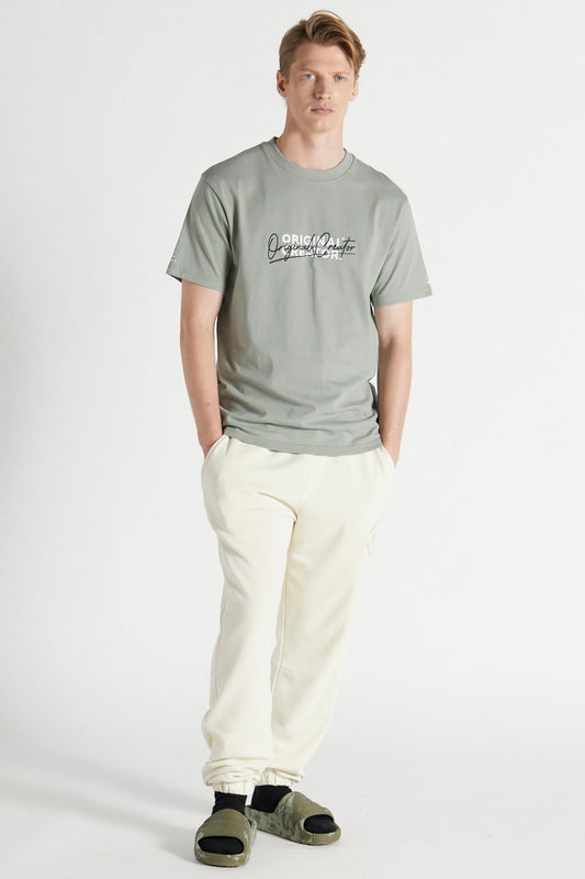 Scripture T-shirt - Oyster Grey