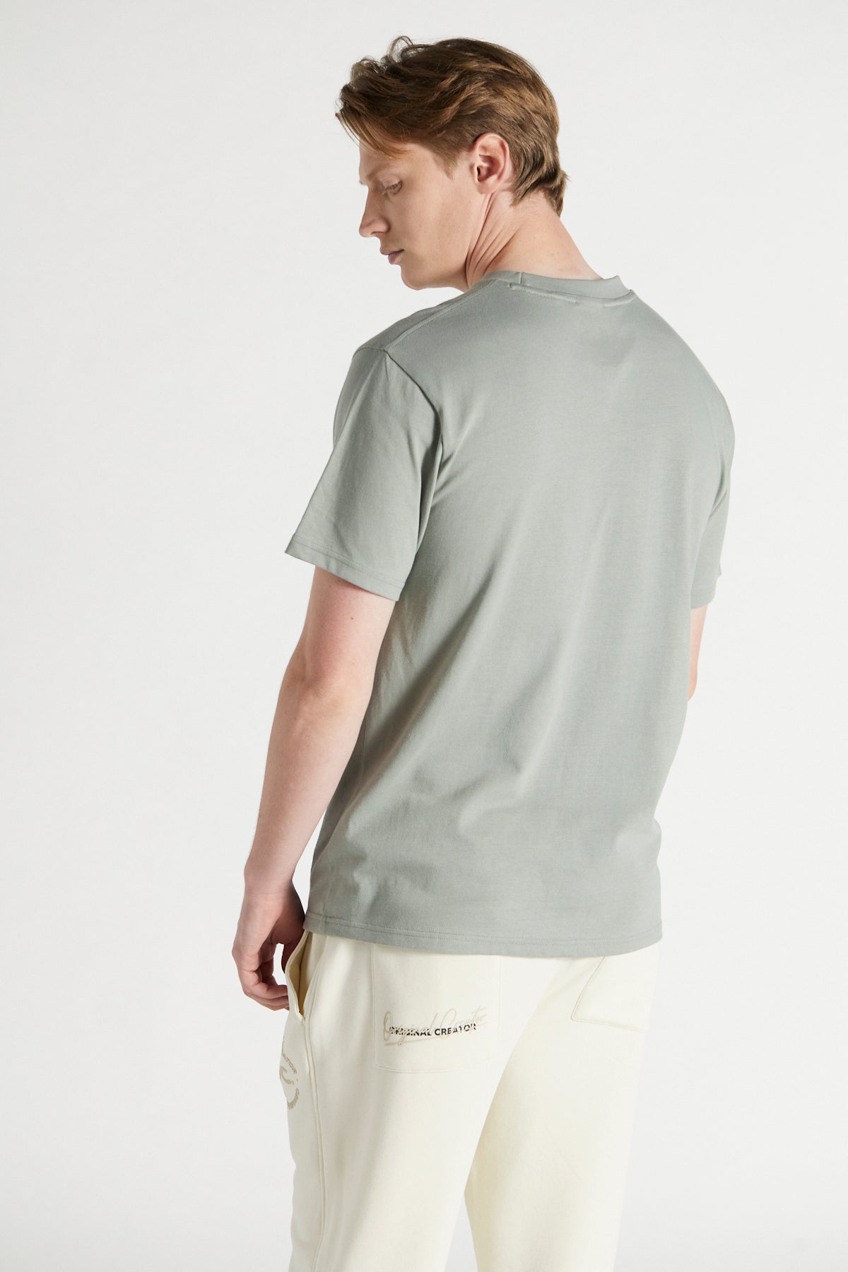 Scripture T-shirt - Oyster Grey
